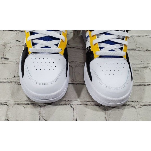 Adidas Entrap Neo Mid Golden State Warriors Blue Yellow GW4399 MENS SIZE 8.5 - Picture 3 of 8